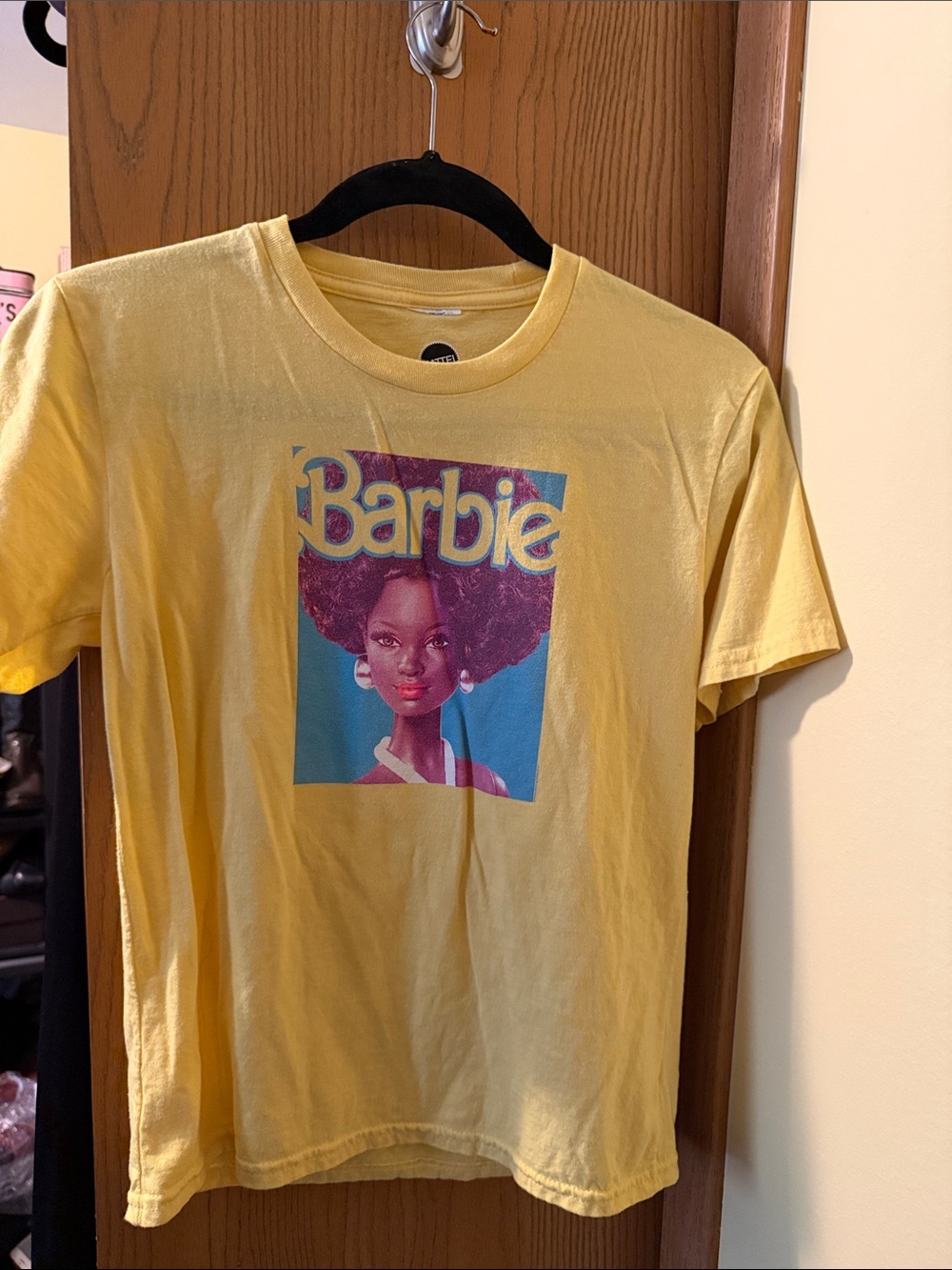 Barbie Yellow Graphic Long Sleeve Tee